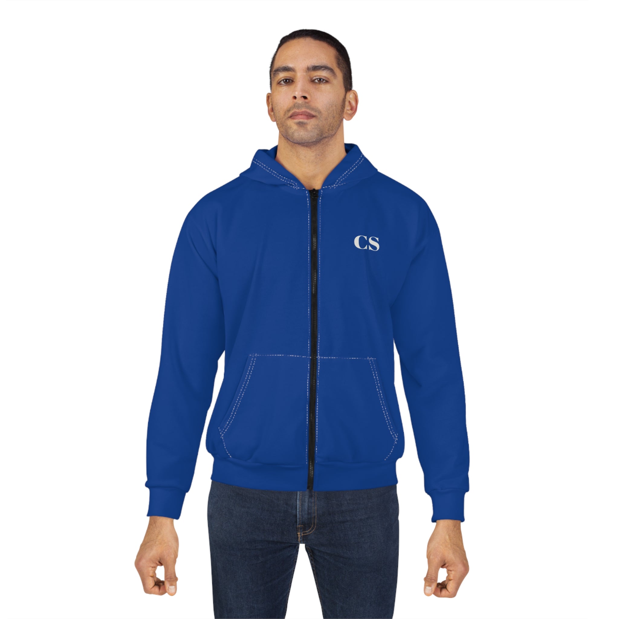 Custom Unisex Zip Hoodie, Stylish Fashion Outerwear, Perfect Gift for Birthdays, Casual Wear, Seasonal Layers