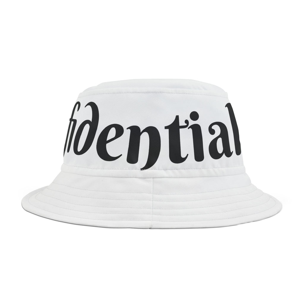 Confidential Bucket Hat - Trendy Summer Accessory, Beach Hat, Gift for Him/Her, Stylish Outdoor Wear, Festival Hat