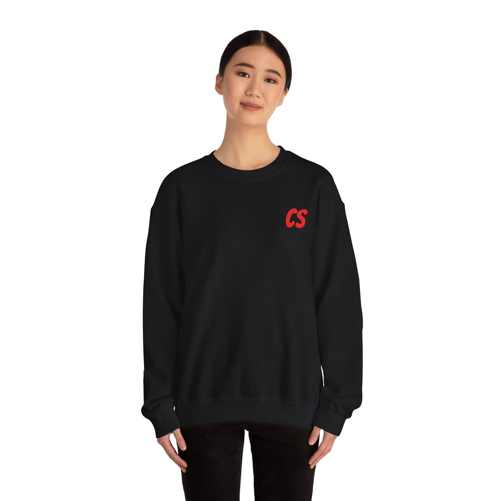 Unisex Cool Flame Graphic Sweatshirt, Trendy Crewneck, Casual Wear, Gift for Friends, Street Style Layering